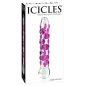 Dildo Icicles Hand Blown Glass Transparent