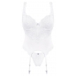 Corset Obsessive Amor Alb S-M