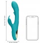 Flapping Butterfly Vibrator Punctul G Albastru