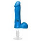 Dildo Icon Slim Doc Johnson Albastru