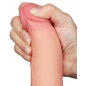 LoveToy Sliding Skin Dildo 20 cm – Realist, Ventuză