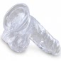 Dildo King Penis Clear Transparent