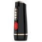Leten Masturbator Electric 10 Viteze cu Mod Scurgere Negru