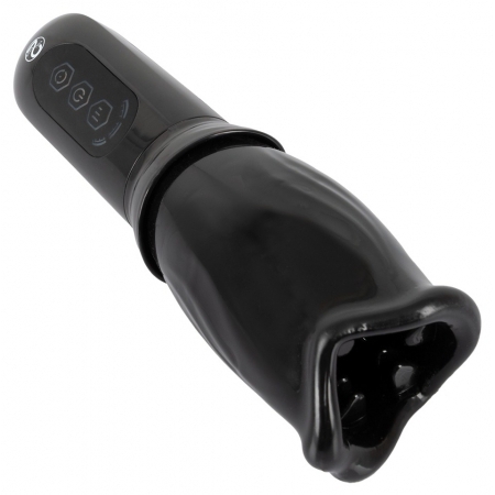 Stroker Rotativ Reîncărcabil — 4 Moduri, 3 Viteze, 8 cm Negru