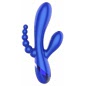 Triple Love Vibrator Albastru