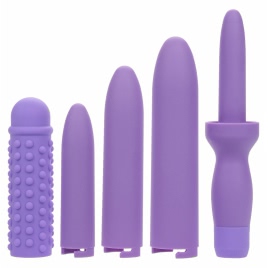 Set Dilatatoare Reincarcabile 4 Marimi Cu Vibrator pe xBazar