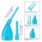 Irigator Anal Și vaginal CalExotics 162 ml, Albastru