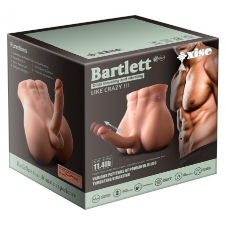 Mistress Barlett — Masturbator TPE, 3 Viteze, 4 Trepte