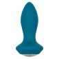 Anal Plug Vibrating Petite Crystal Probe Albastru