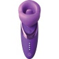 Stimulator cu Suctiune și Limbă Vibratorie, 7 Moduri, USB-C Mov