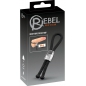 Rebel Heavy Rope Inel Reglabil Pentru Penis și Testicule Negru