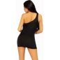 Rochie Leg Avenue Asymmetrical Negru L