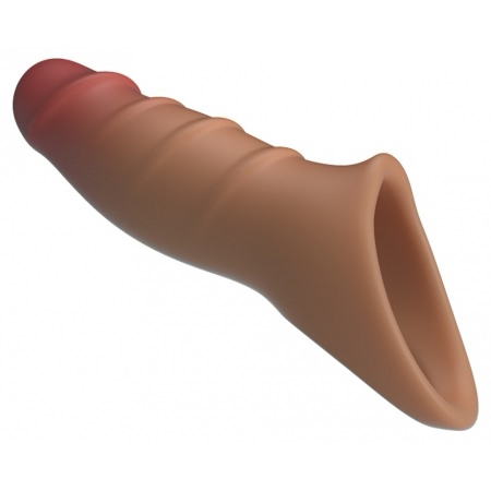 Pretty Love Damell Brown — Manșon Realist, Material Moale Maro