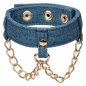 Ride Em Denim Ankle Cuffs Albastru