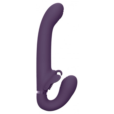 Strap-On Satu Pulse-Wave And Vibrating Mov