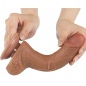 LoveToy Sliding Skin Dildo 19.5 cm, Maro Realist