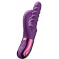Vibrator Rotativ Cu Împingere Swirl Rabbit Mov