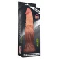 Dildo 9.5 Dual Layered Liquid Silicone Natural