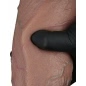 Lovetoy Dildo 25cm Silicon Dublu Strat cu Ventuza Maro