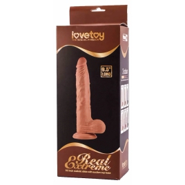 Dildo Real Extreme cu Ventuză pentru Folosire Hands-Free