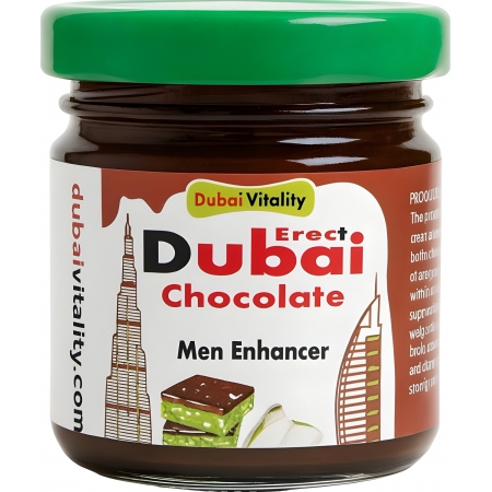 Ciocolată Dubai Men Enhancer Cu Fistic Pentru Bărbați 40g