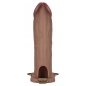 LoveToy Ingen Set Strap‑On 25,5 cm – Manșon Gol cu Tijă Reglabilă