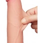 LoveToy Sliding Skin Dildo 20 cm – Realist, Ventuză