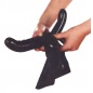 Strap-On Dublu Latex L Negru