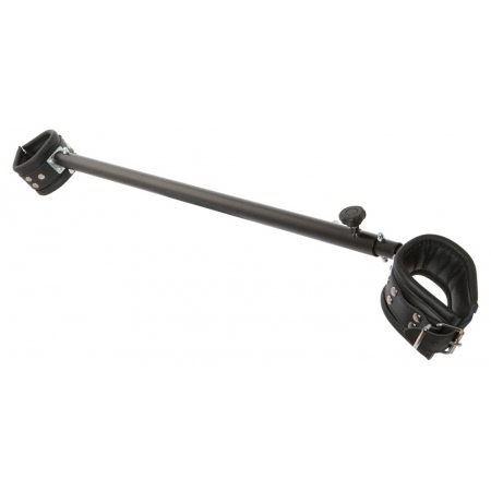 Leather Spreader Bar Zado Negru