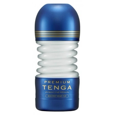 Masturbator Premium Tenga Rolling Head Albastru