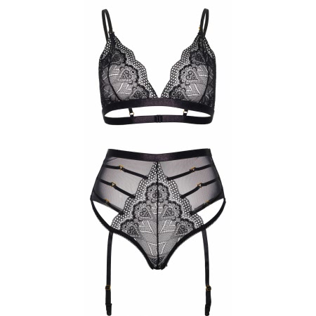 Set Leg Avenue Ariella Lace Negru M