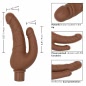Vibrator Rechargeable Stud Over Under Maro