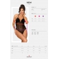 Body Obsessive Alifini Negru L-XL