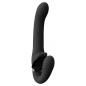 Satu Pulse-Wave And Vibrating Strapon Negru