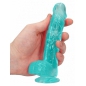 Dildo Realistic 17cm Turcoaz