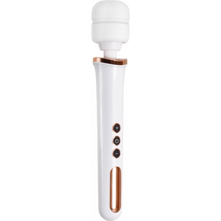 Vibrator Magic Massager Rose Gold Edition Alb