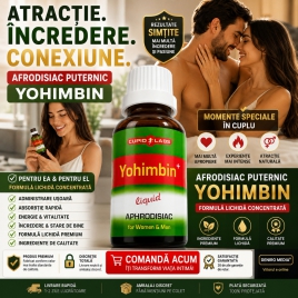 Afrodisiac Unisex Puternic Yohimbin Drops Plus 20ml