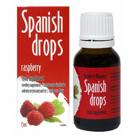 Afrodisiac Spanish Drops Raspberry Romance 15ml