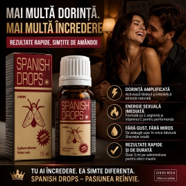 Afrodisiac Picături Spanish Fly Gold pentru Dorință 15 ml