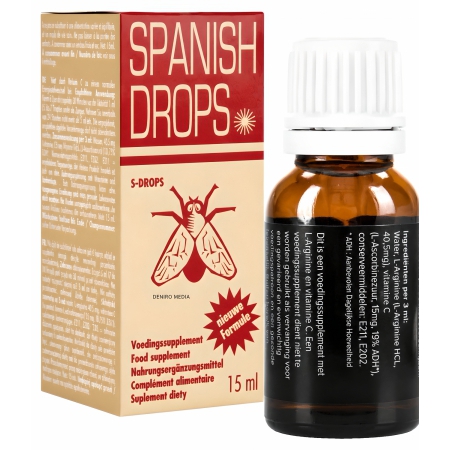 Afrodisiac Spanish Fly Drops Gold 15ml