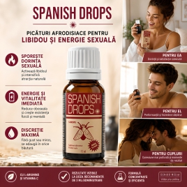 Afrodisiac Picături Spanish Fly Gold pentru Dorință 15 ml
