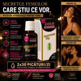 Picături Afrodisiace pentru Femei Spanish Fly Gold 30 ml