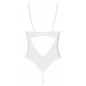 Body Obsessive Alissium Decupat Alb XS-S