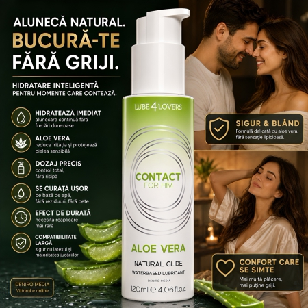 Lubrifiant Aloe Vera pentru Sex Vaginal 120 ml
