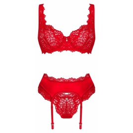 Set Obsessive Amor Cherris 3 Piese Roșu pe xBazar