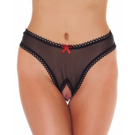 Chilot Amorable Open Eliza Negru