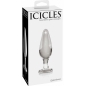 Anal Plug de Sticlă Icicles 26 Transparent