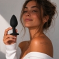 Anal Plug Premium Diamond Jewel Small Negru