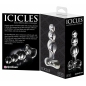 Anal Plug Din Sticlă Icicles No 47 Transparent