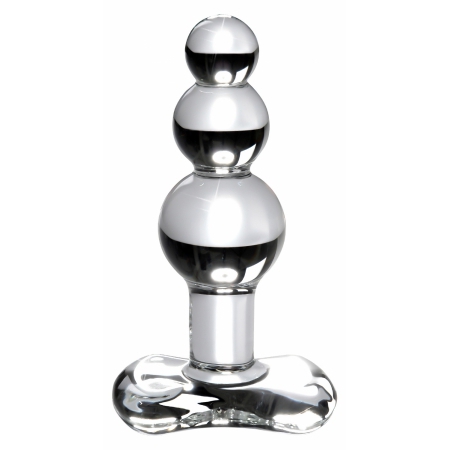 Anal Plug Din Sticlă Icicles No 47 Transparent